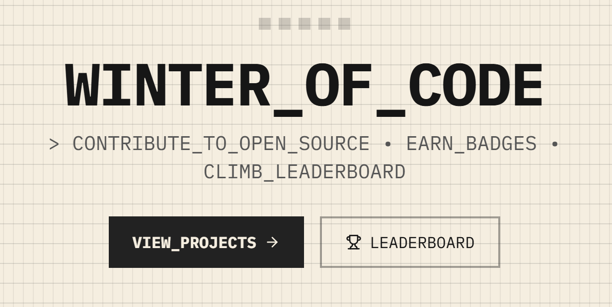 Somaiya Winter of Code